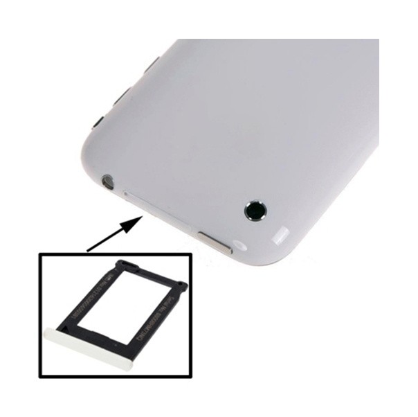 Original SIM Card Tray Holder for iPhone 3G / iPhone 3GS(White)