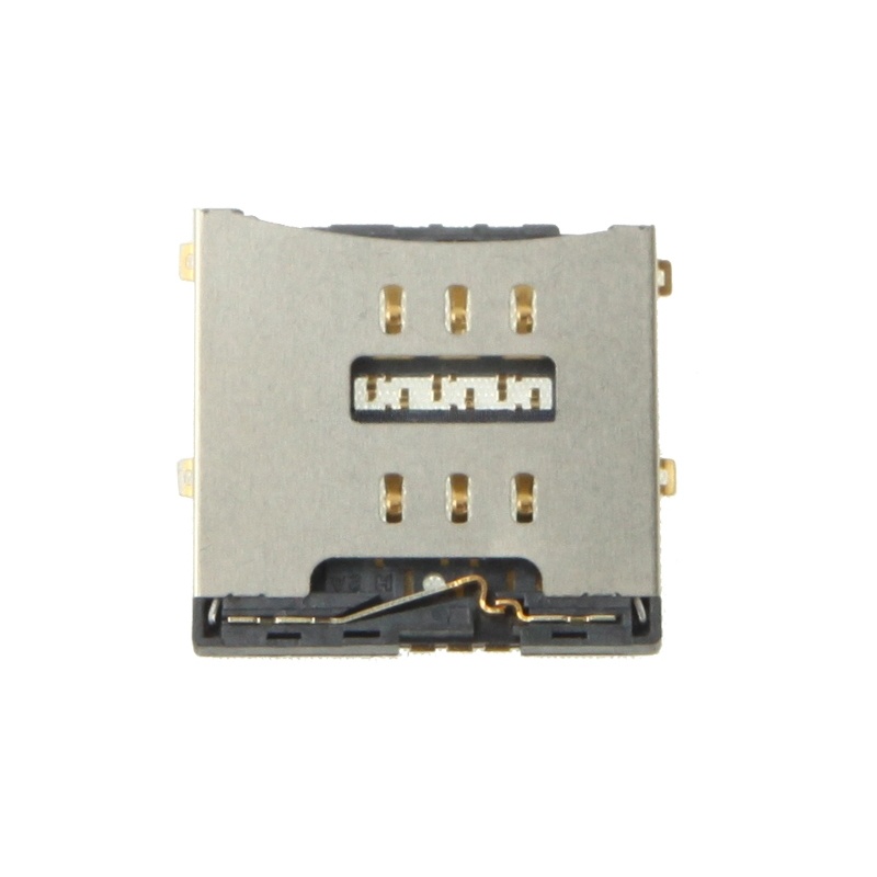 Original SIM Card Slot + Sim Card Connector for iPhone 4
