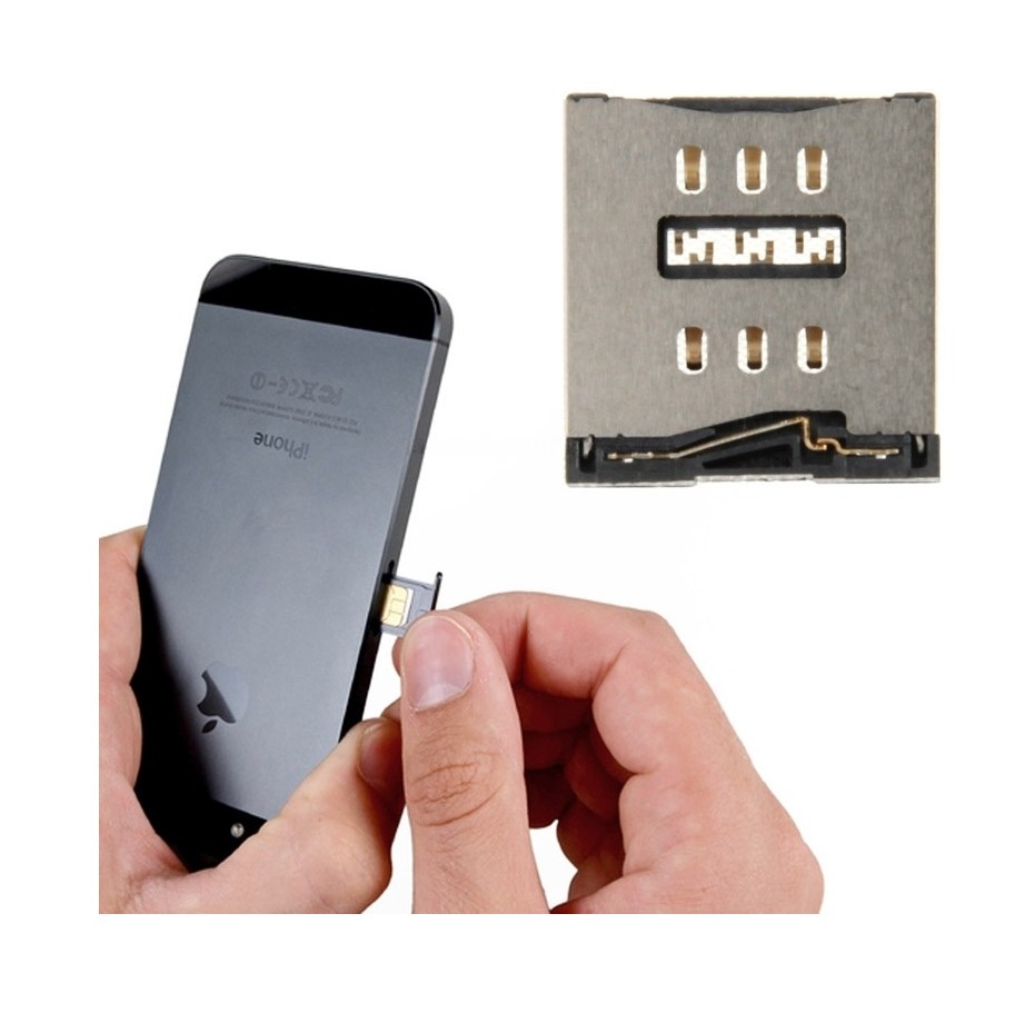 SIM Card Connector for iPhone 5