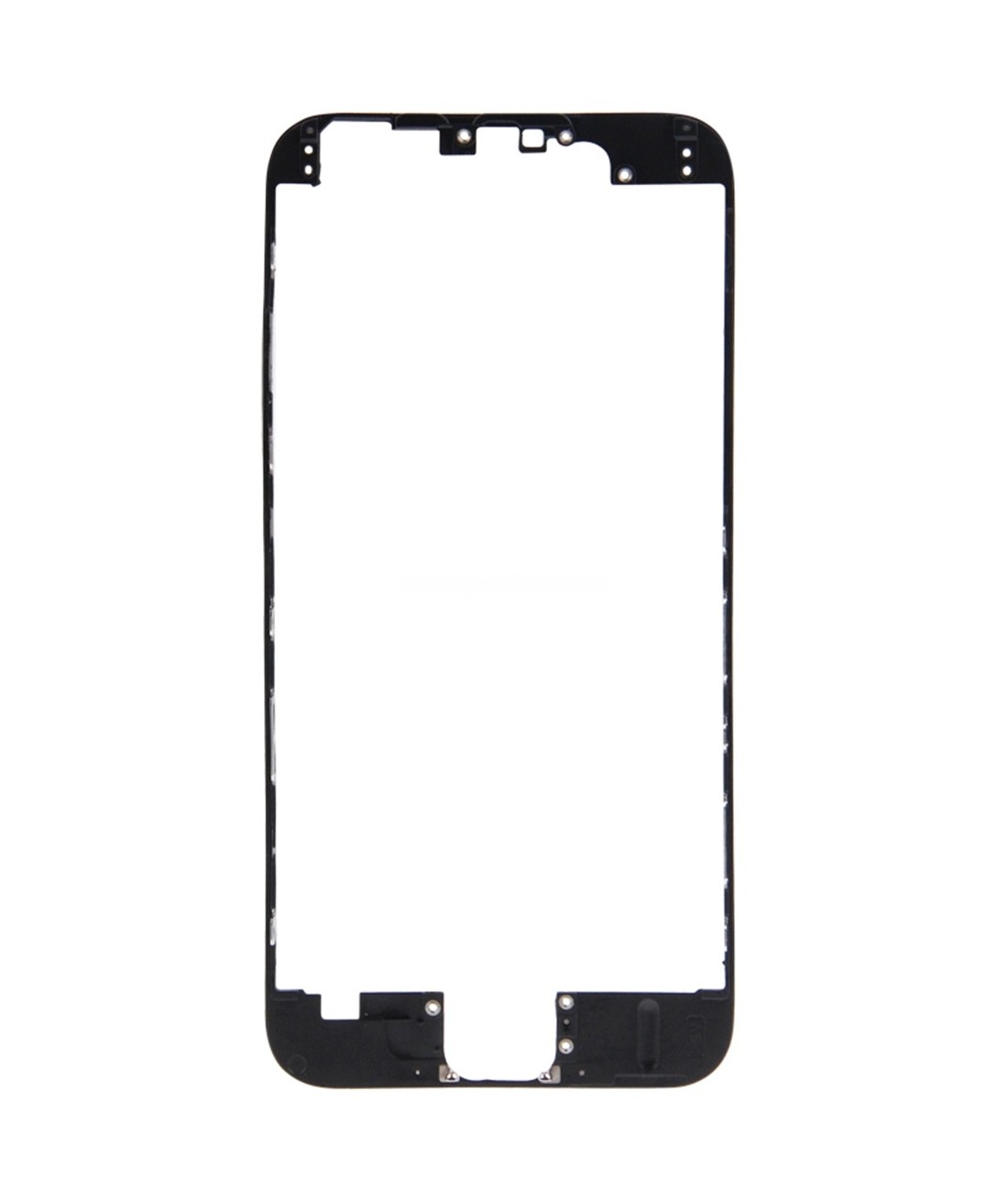 Front LCD Screen Bezel Frame for iPhone 6(Black)