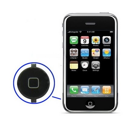 OEM Version Home Button for iPhone(Black)