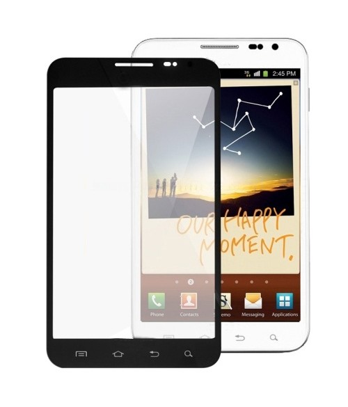 For Galaxy Note / i717 Original Front Screen Outer Glass Lens (Black)