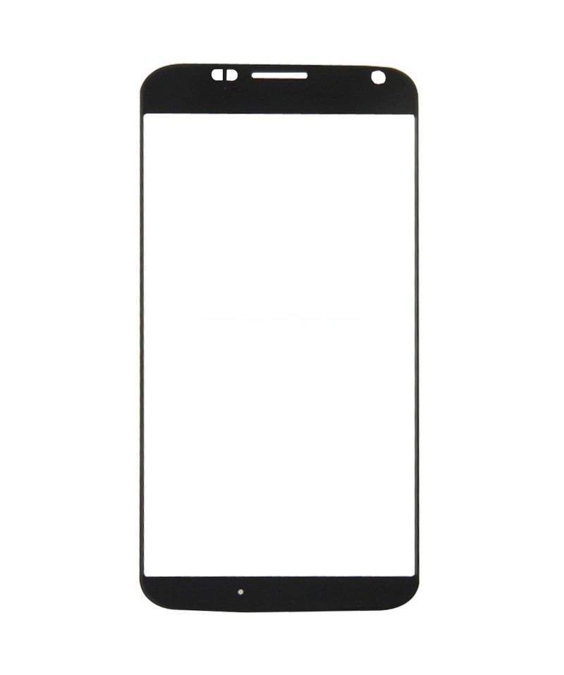 Front Screen Outer Glass Lens for Motorola Moto X / XT1060(Black)