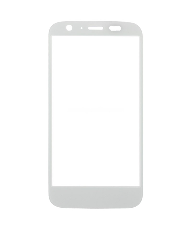 Front Screen Outer Glass Lens for Motorola Moto G / XT1032(White)