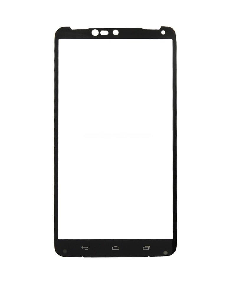 Front Screen Outer Glass Lens for Motorola DROID Turbo / XT1254(Black)