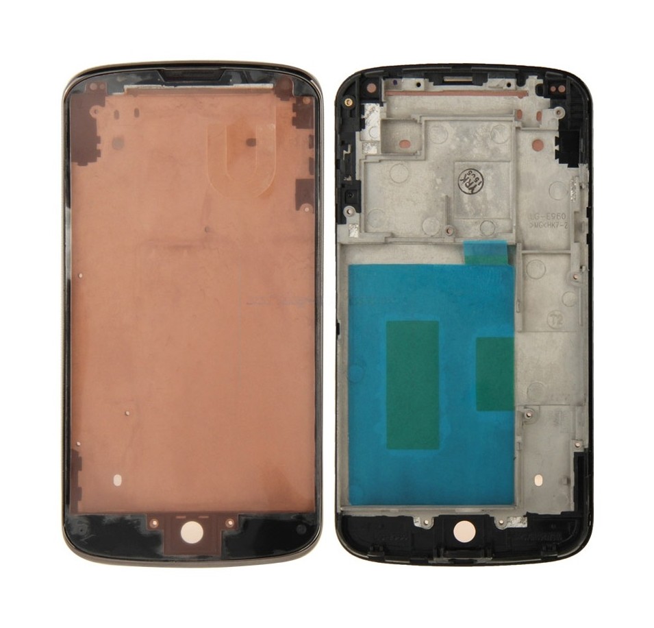 Middle Frame Bezel for Google Nexus 4 / E960(Black)