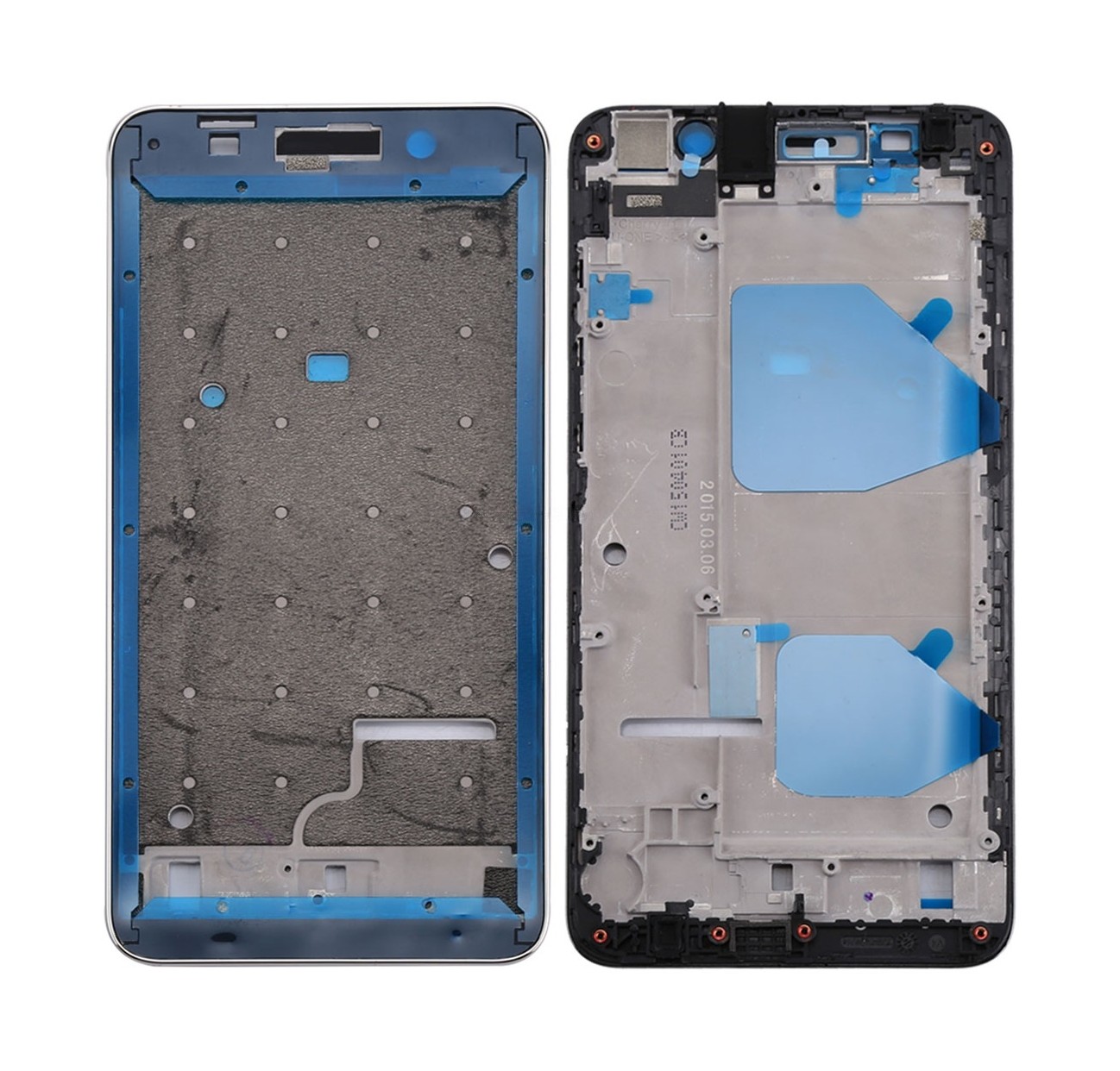 For Huawei Honor 4X Front Housing Screen Frame Bezel(Black)