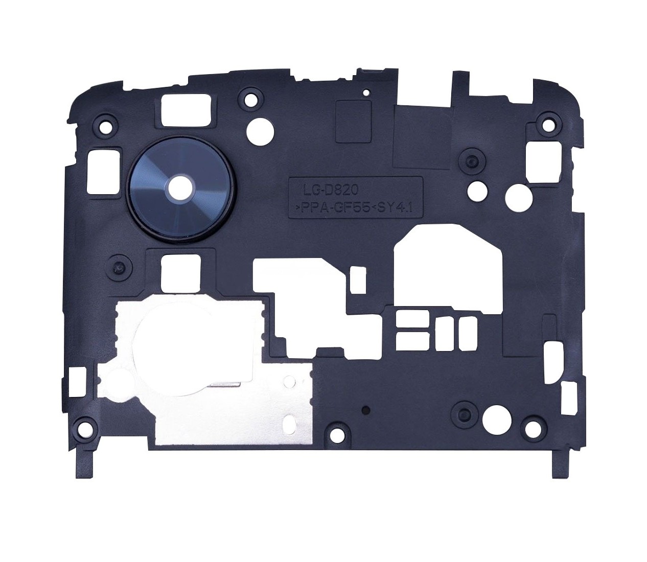 Back Plate Housing Camera Lens Panel for Google Nexus 5 / D820 / D821(Black)