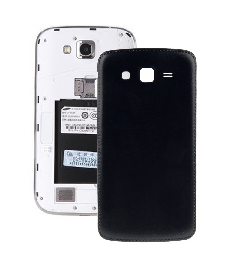 For Galaxy Grand 2 / G7102 / G7106 Litchi Texture Battery Cover(Black)