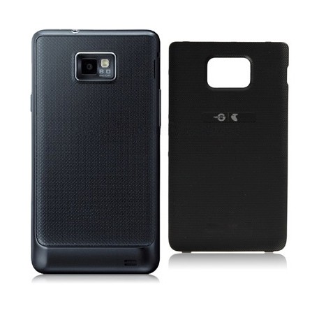For Galaxy S II / i9100 Battery Cover (Black)