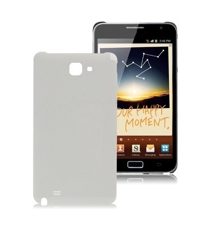 For Galaxy Note / i9220 / N7000 Plastic Battery Cover(White)