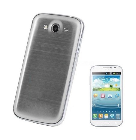 For Galaxy Grand Duos / i9082 / i9080 Metallic Brushed + Plastic Material Battery Cover
