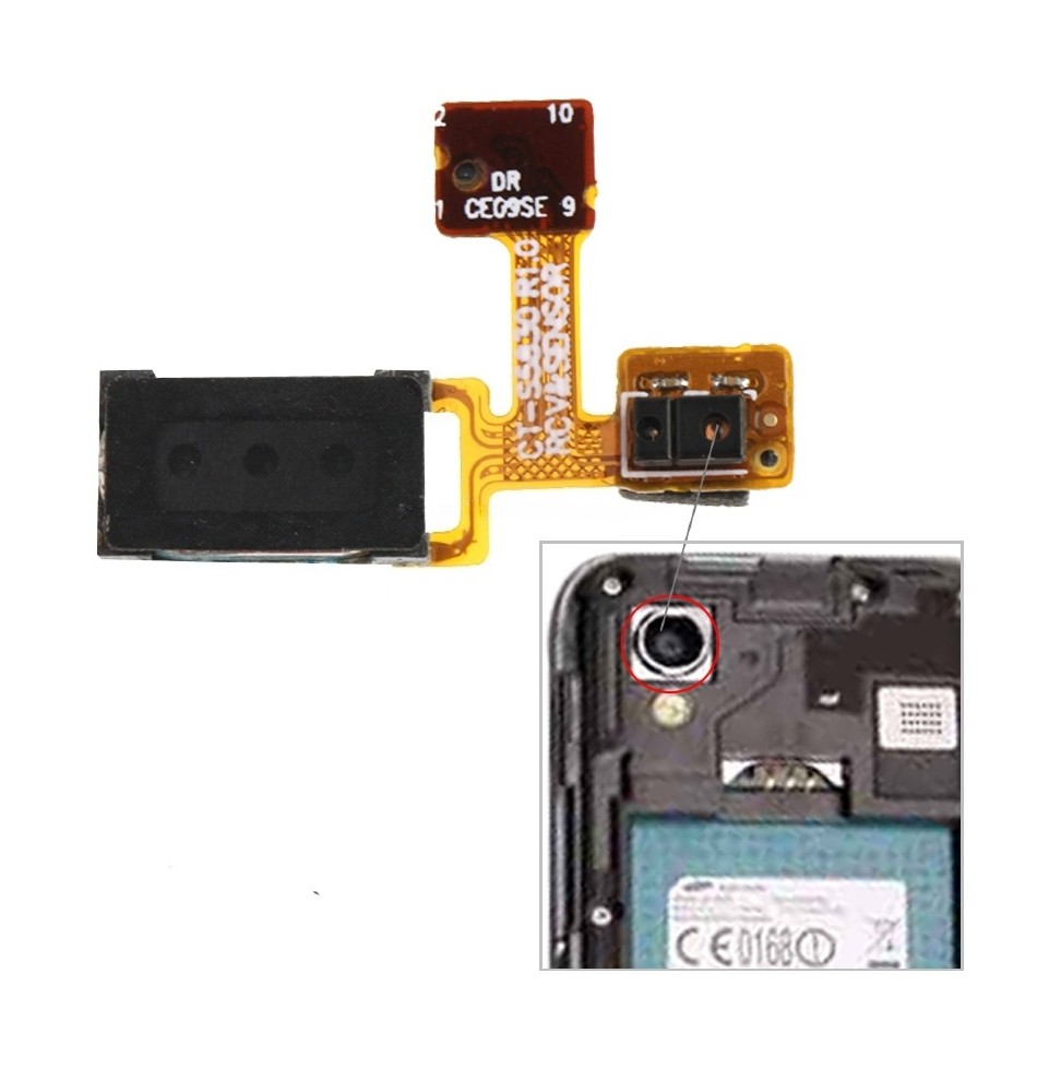 For Galaxy Ace S5830 Rear Camera Module