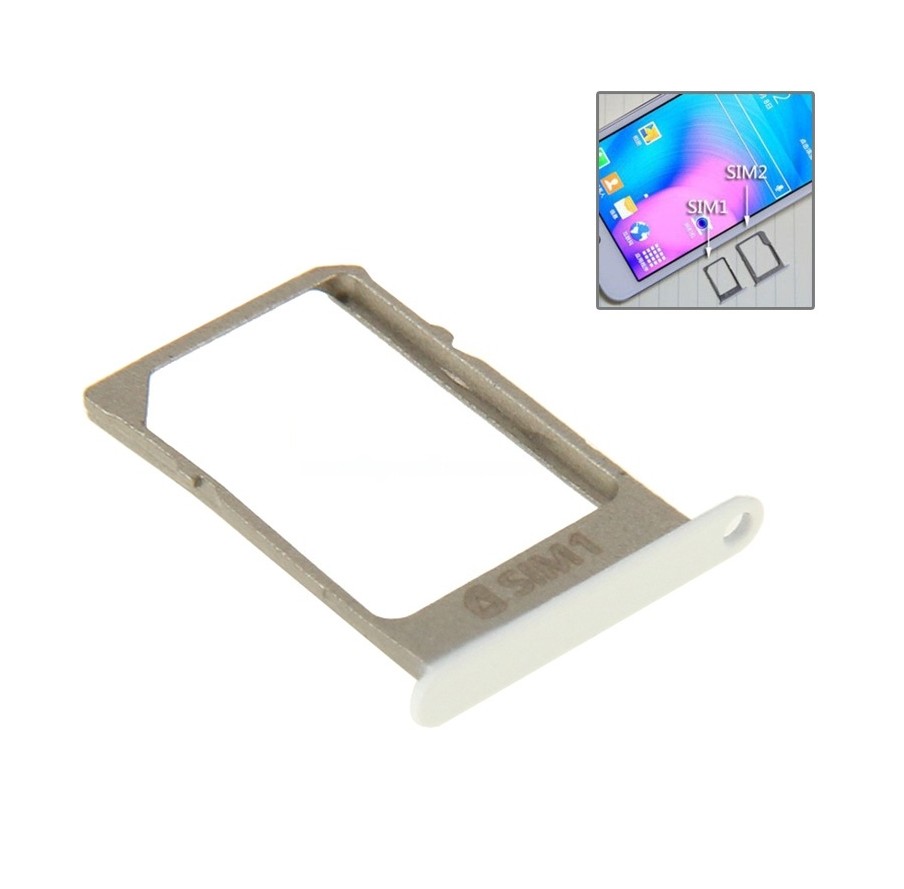 For Galaxy A3 / A5 Small Single Card Tray (White)