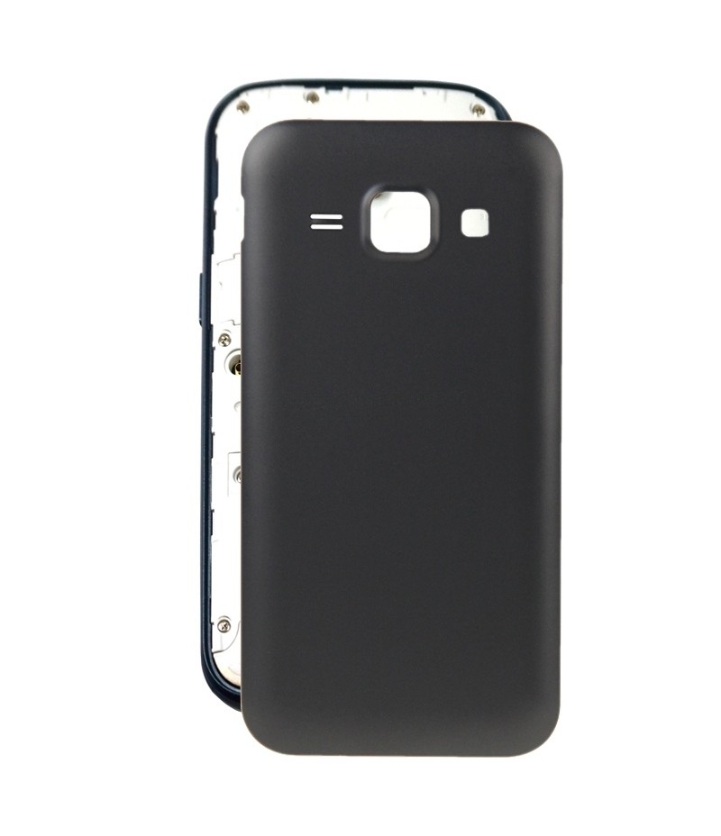 For Galaxy J1 / J100 High Quality Smooth Surface Back Housing Cover (Black)