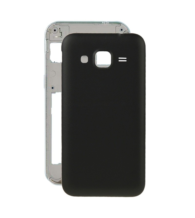 For Galaxy Core Prime / G360 Skin Texture Back Housing Cover (Black)