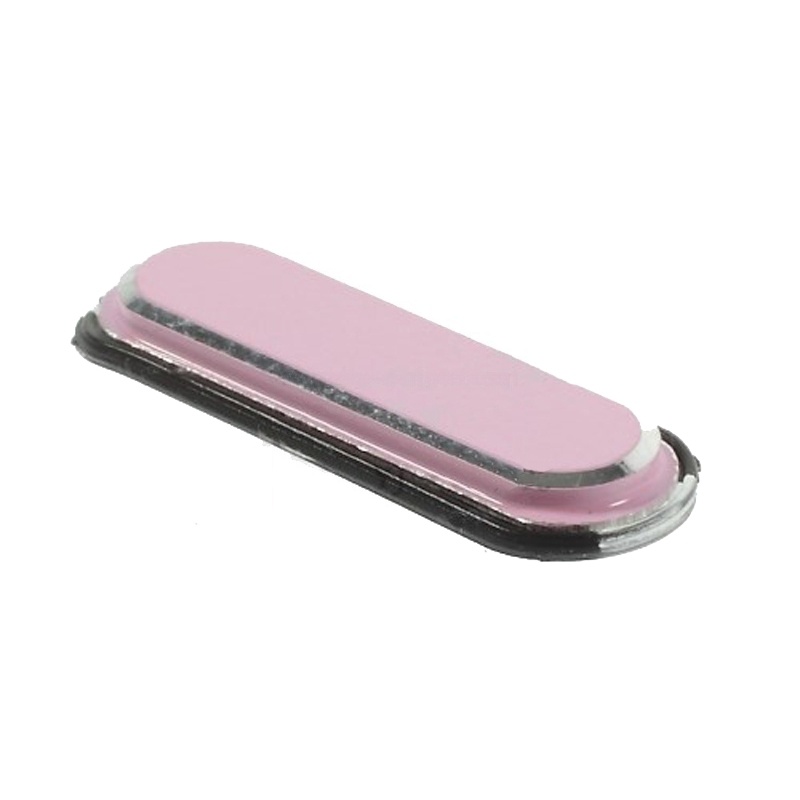 For Galaxy Note III / N9000 Golden Edge Home Button(Pink)