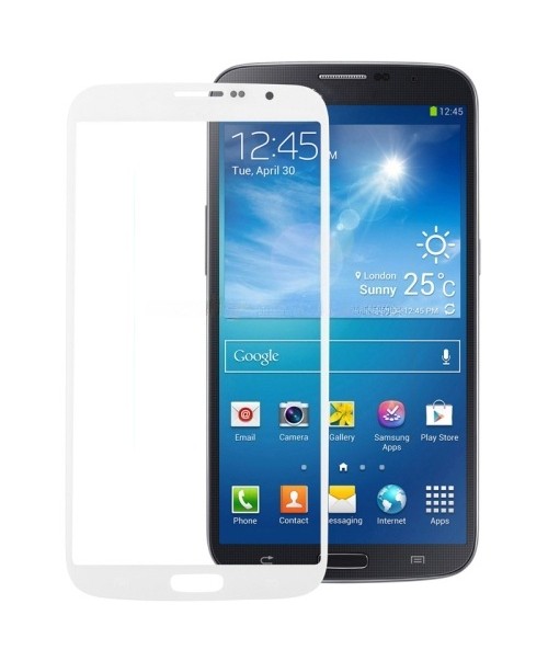 For Galaxy Mega 6.3 / i9200 Original Front Screen Outer Glass Lens (White)