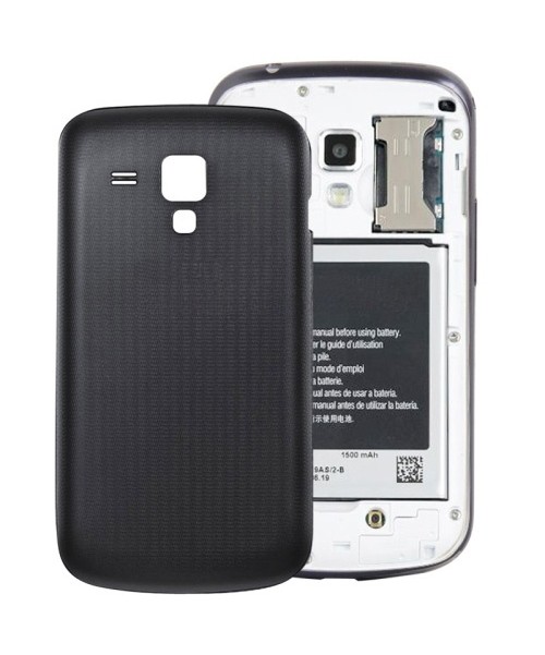 For Galaxy Trend Duos / S7562 Original Plastic Back Cover (Black)