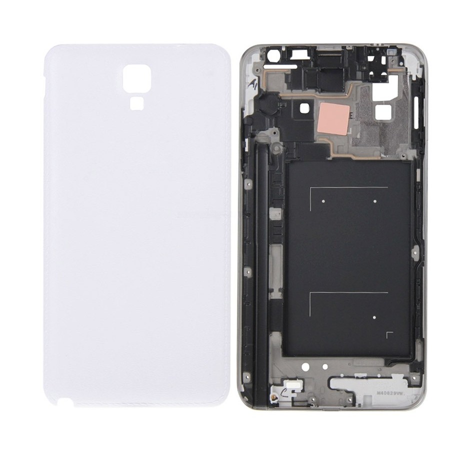 For Galaxy Note 3 Neo / N7505 Full Housing Cover (Front Housing LCD Frame Bezel Plate + Battery Back Cover ) (White)