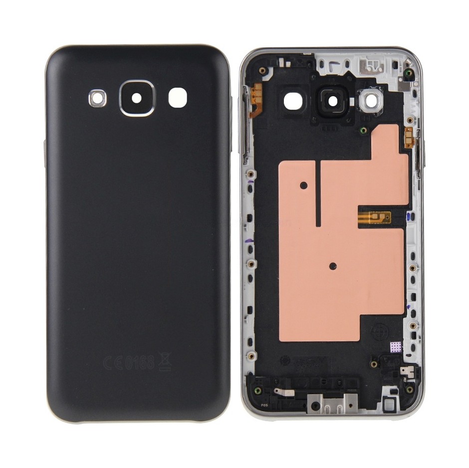 For Galaxy E5 / E500 Rear Housing Battery Back Cover (Black)