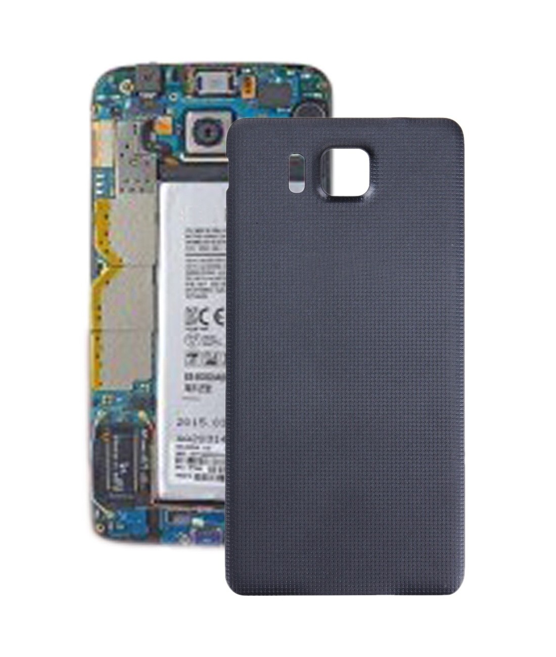 For Galaxy Alpha / G850 Battery Back Cover (Black)