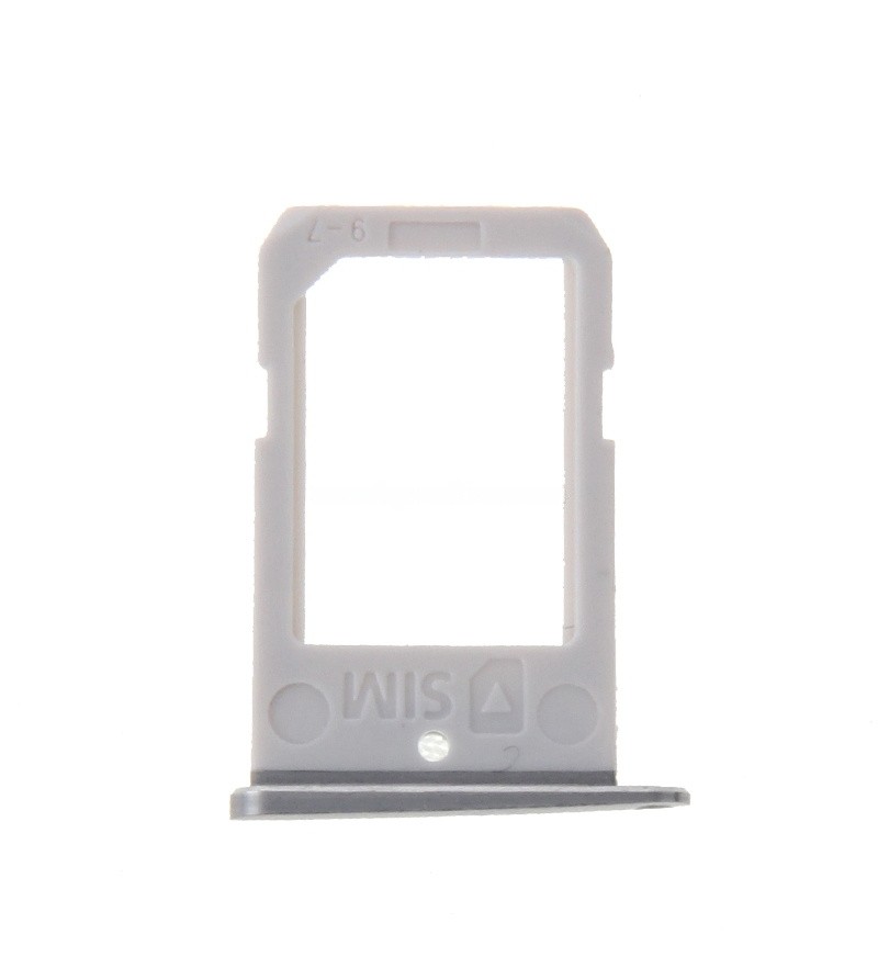 For Galaxy S6 Edge / G925 SIM Card Tray (Silver)