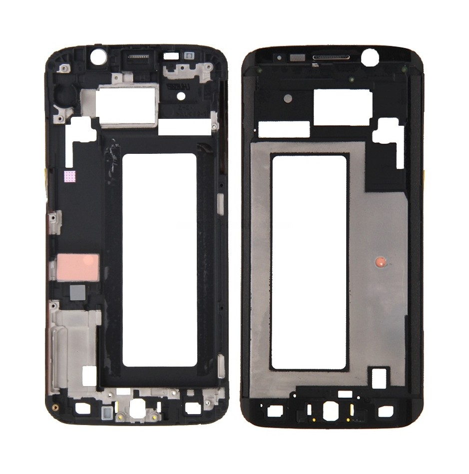 For Galaxy S6 Edge / G925 Front Housing LCD Frame Bezel Plate