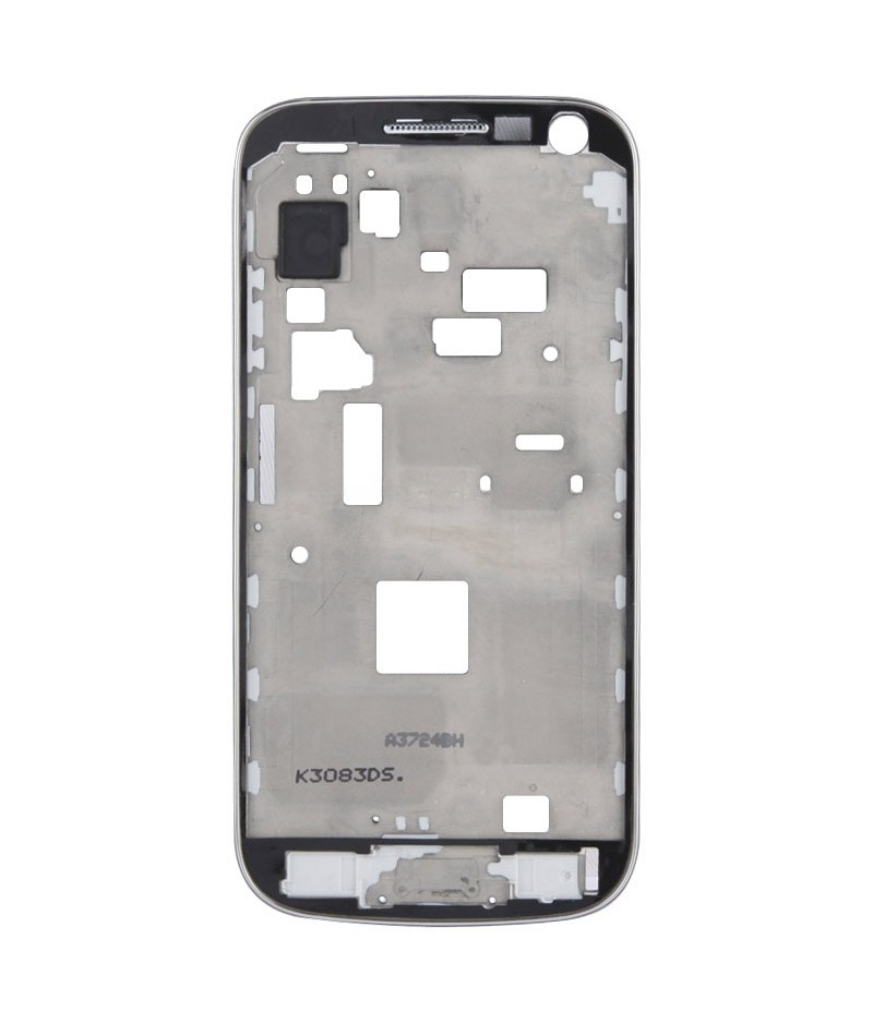 For Galaxy S4 Mini / i9195 LCD Middle Board with Button Cable (White)