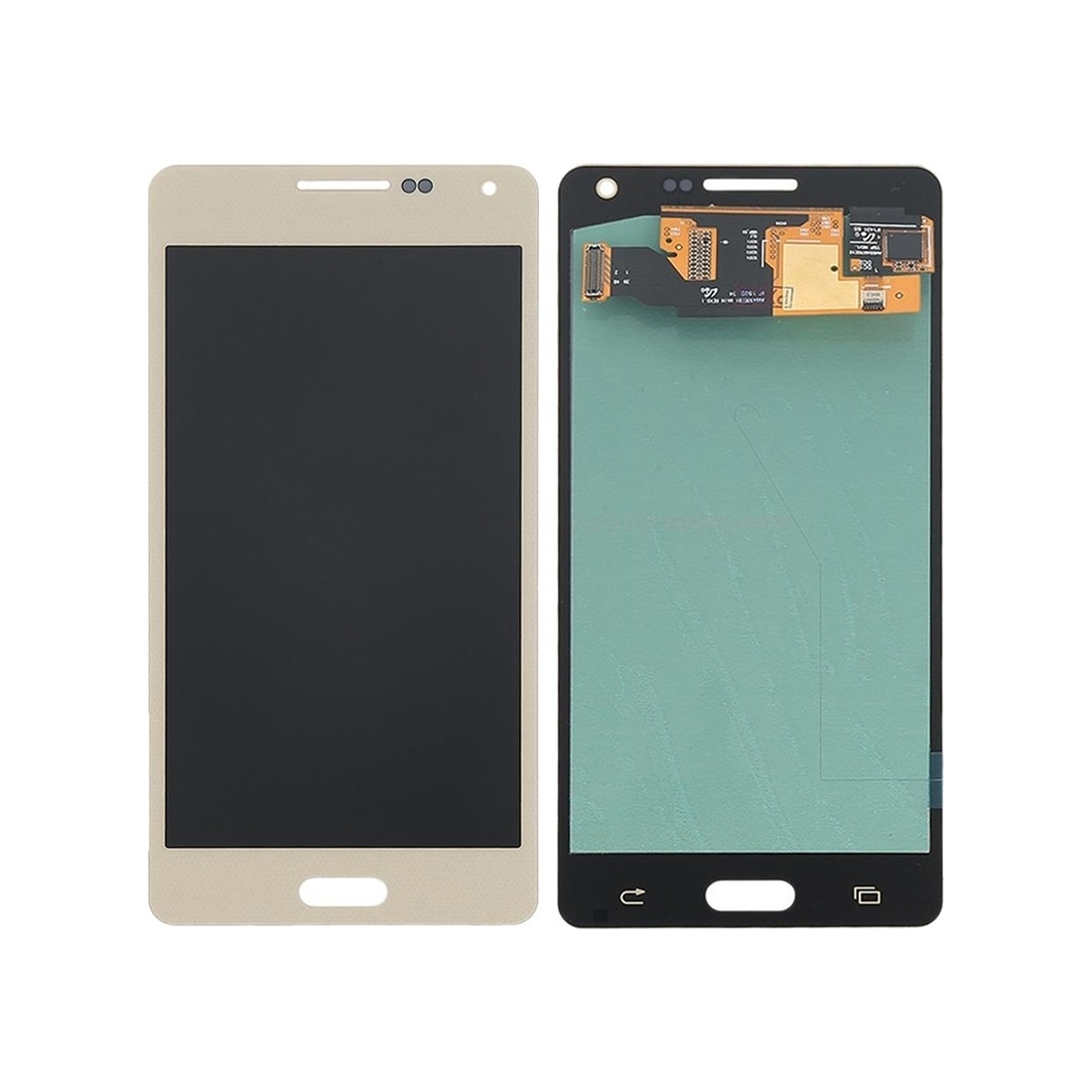 Original LCD Screen and Digitizer Full Assembly for Galaxy A5 / A500, A500F, A500FU, A500M, A500Y, A500YZ, A500F1, A500K, A500S, A500FQ (Gold)