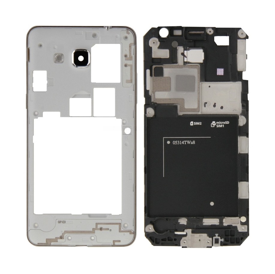 For Galaxy Grand Prime / G530 Full Housing Cover (Front Housing LCD Frame Bezel Plate + Middle Frame Bezel)