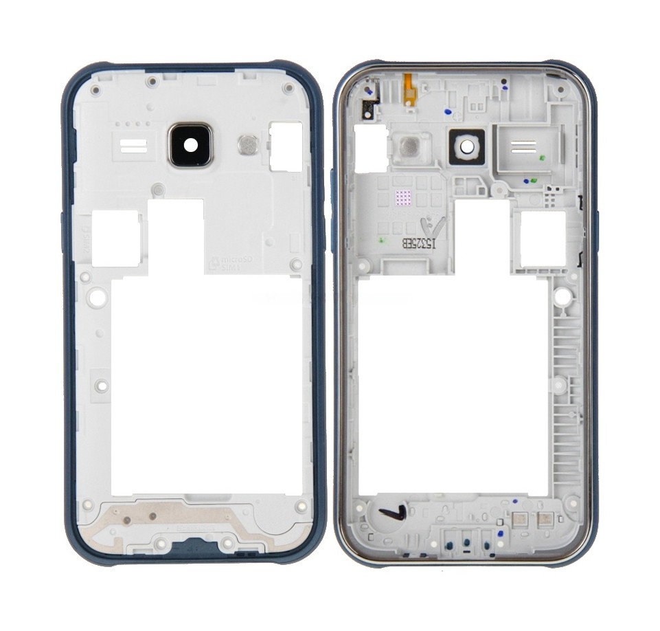 For Galaxy J1 / J100 Middle Frame Bezel (Blue)