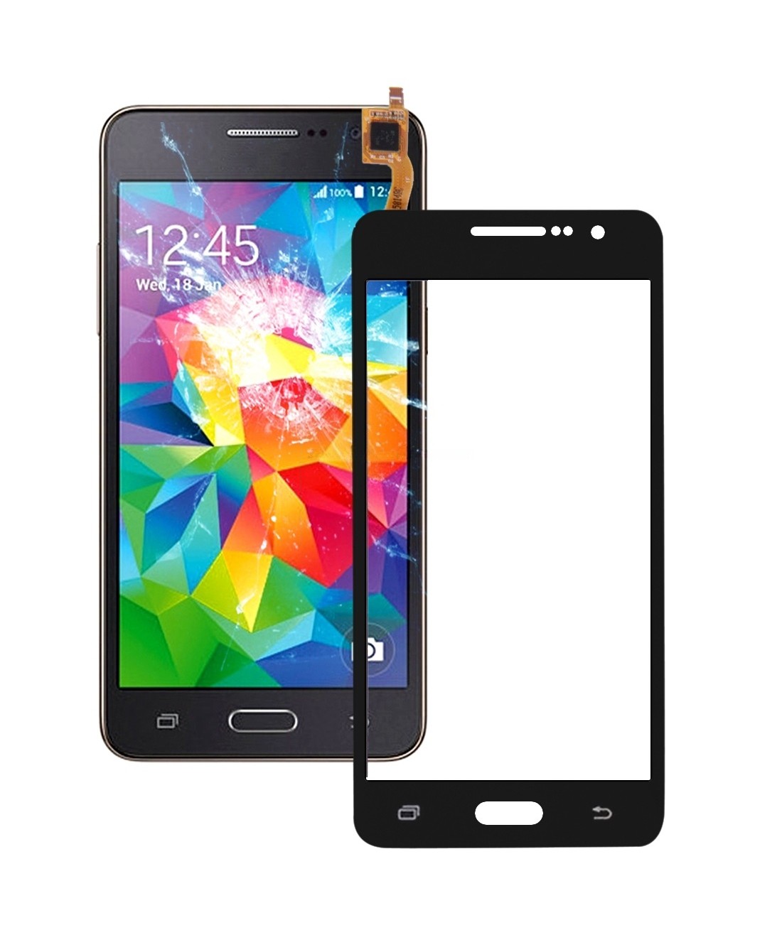 For Galaxy Grand Prime / G531 Touch Panel (Black)