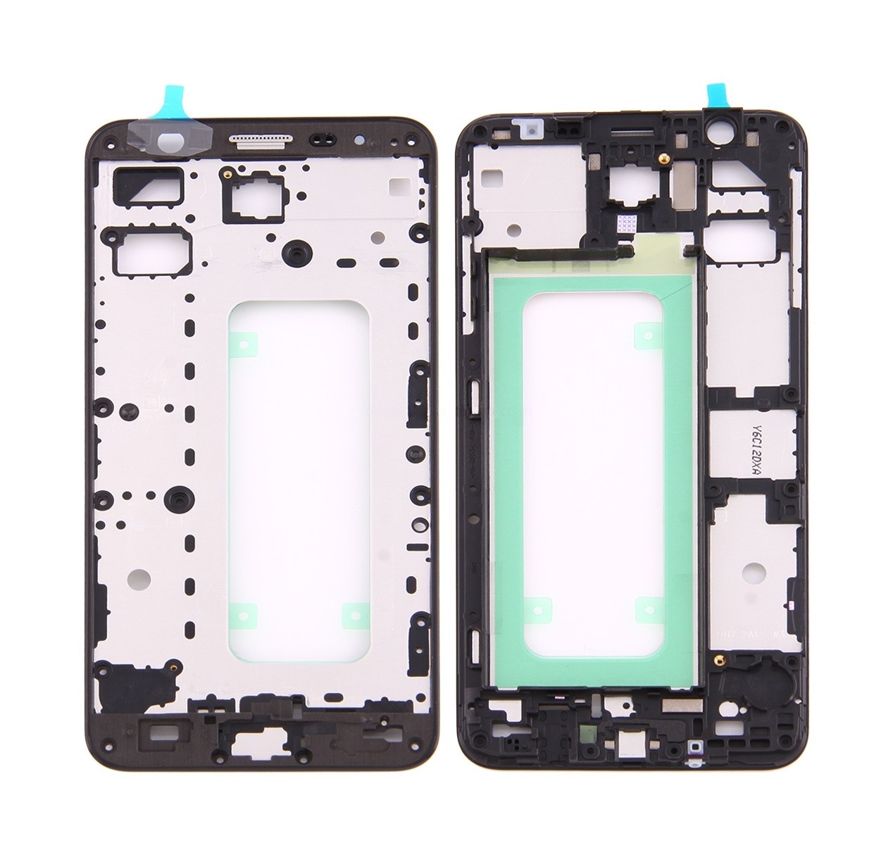 For Galaxy On7 (2016) / G6100 & J7 Prime Middle Frame Bezel (Black)