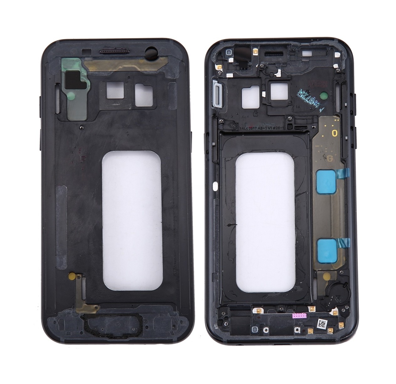 For Galaxy A3 (2017) / A320 Middle Frame Bezel (Black)