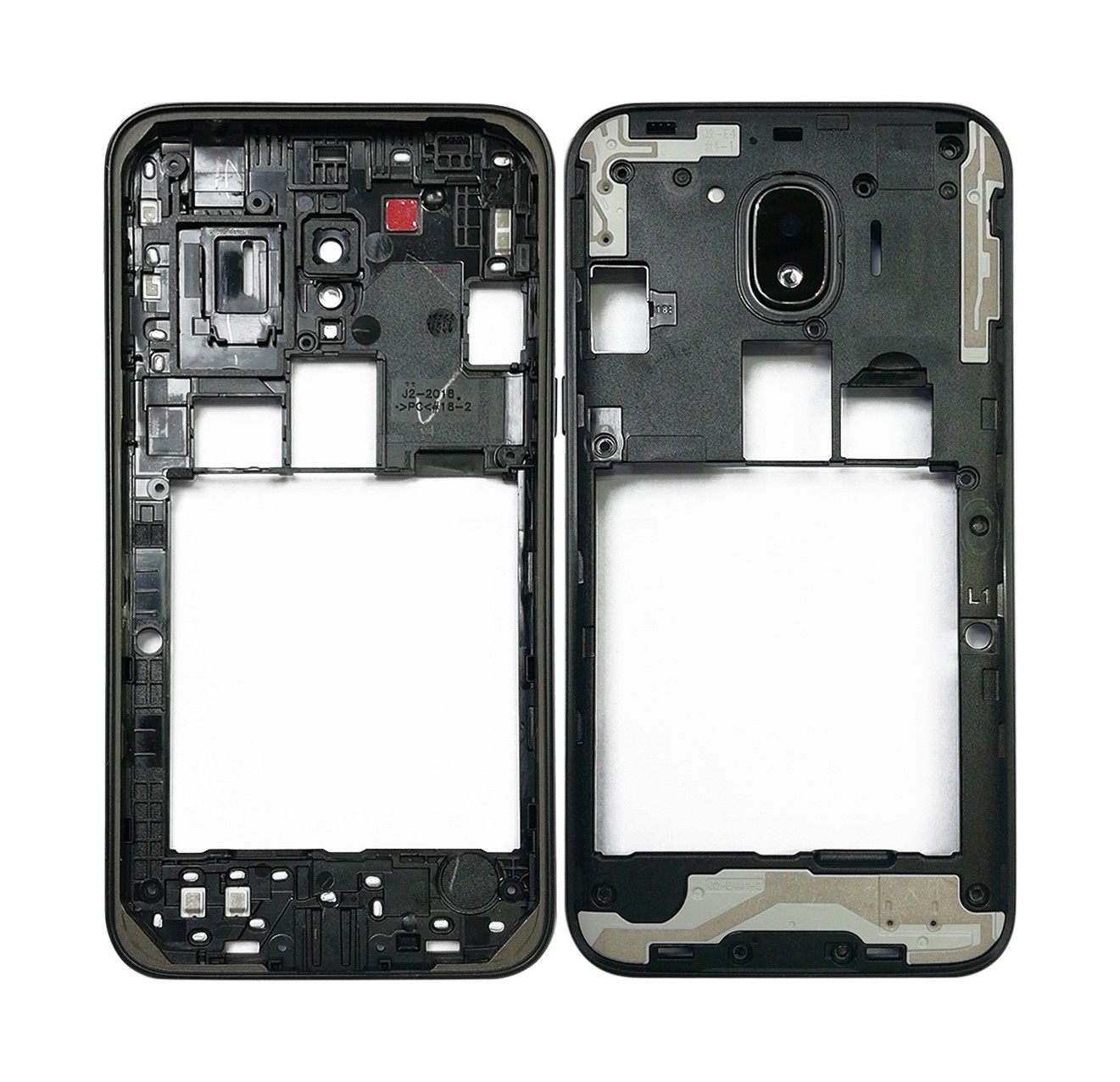 For Galaxy J2 Pro (2018) / J2 (2018) / J250FDS Middle Frame Bezel (Black)