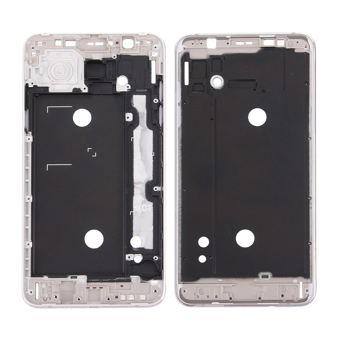For Galaxy J5 (2016) / J510 Front Housing LCD Frame Bezel Plate (Gold)
