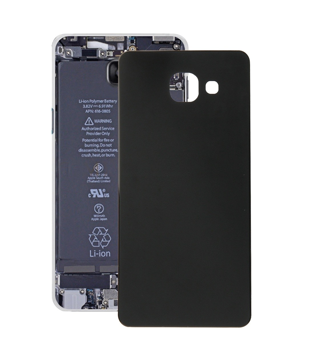 For Galaxy A5(2016) / A510 Battery Back Cover (Black)