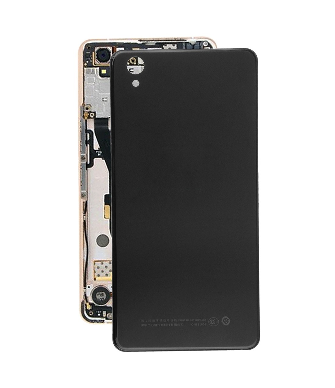 For OnePlus X Battery Back Cover (Black)