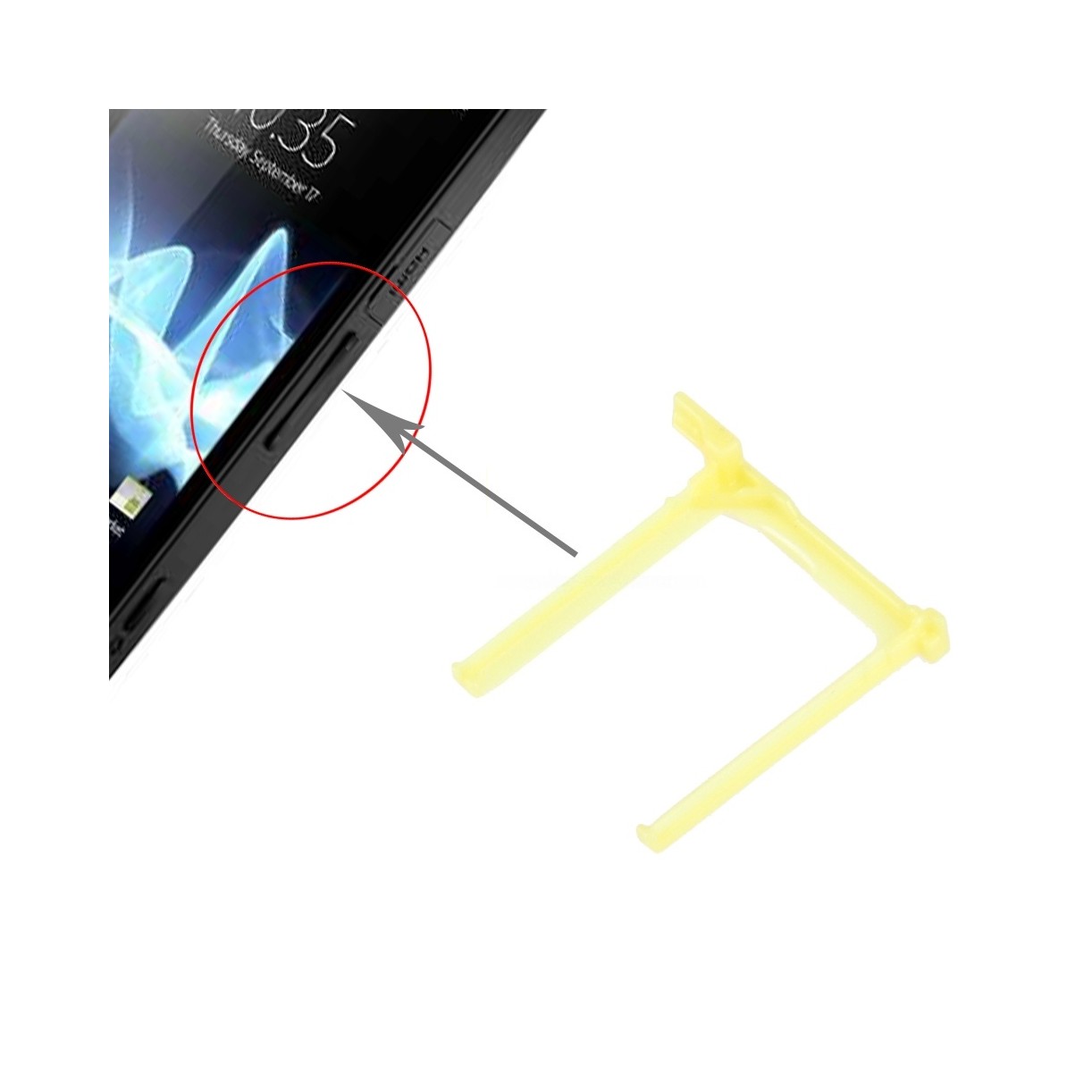 SIM Card Tray for Sony Xperia V / LT25 & Sony Xperia ZR / M36h