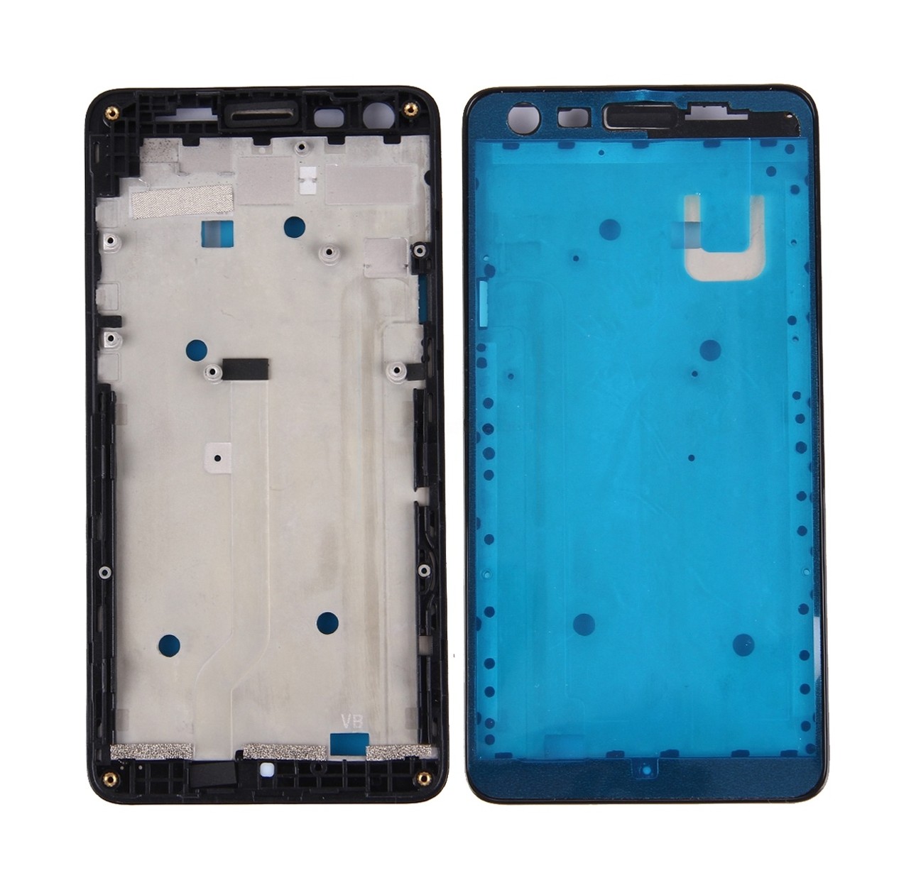 For Xiaomi Redmi 2 Front Housing LCD Frame Bezel(Black)