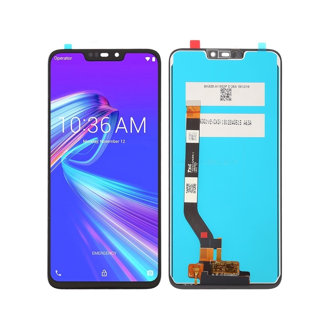 OEM LCD Screen for Asus Zenfone Max (M2) ZB633KL / ZB632KL with Digitizer Full Assembly (Black)