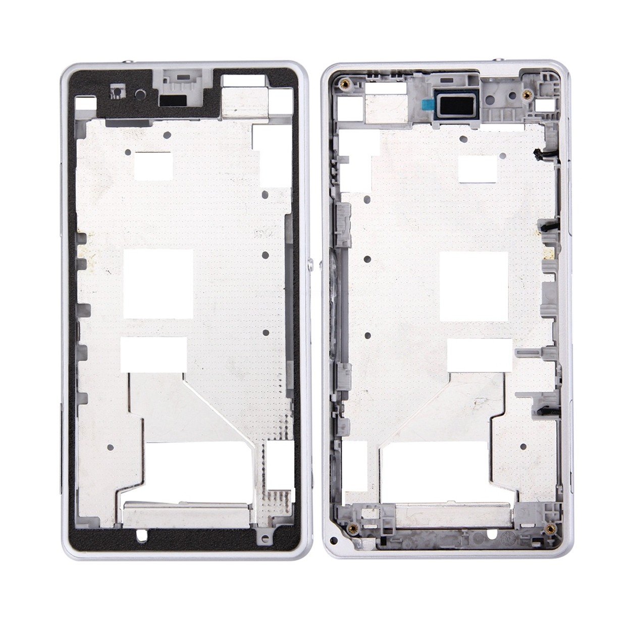 Front Housing LCD Frame Bezel for Sony Xperia Z1 Compact / Mini(White)