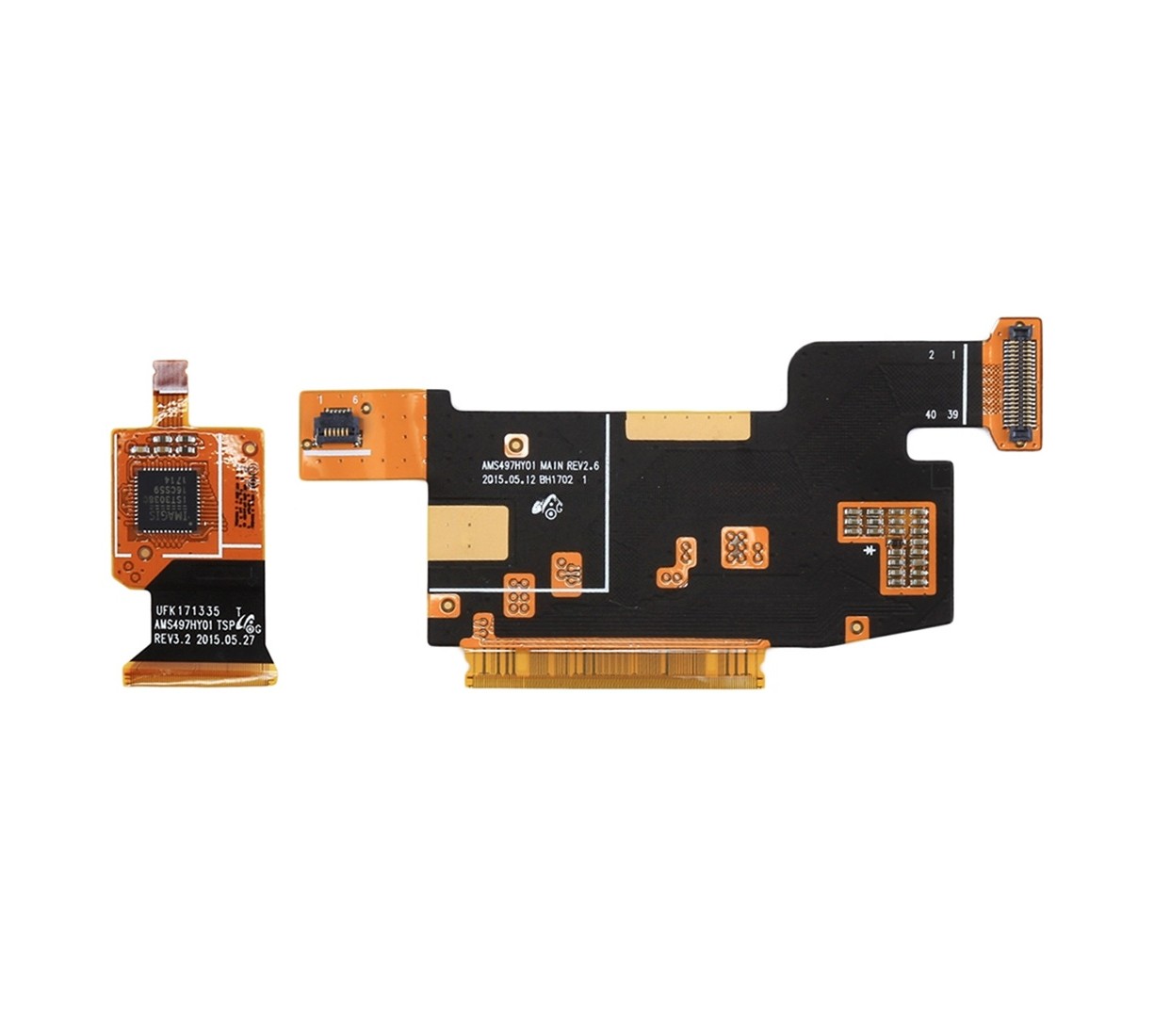 For Galaxy J2 / J200 & J3 / J300 & J5 / J500 One Pair LCD Connector Flex Cables