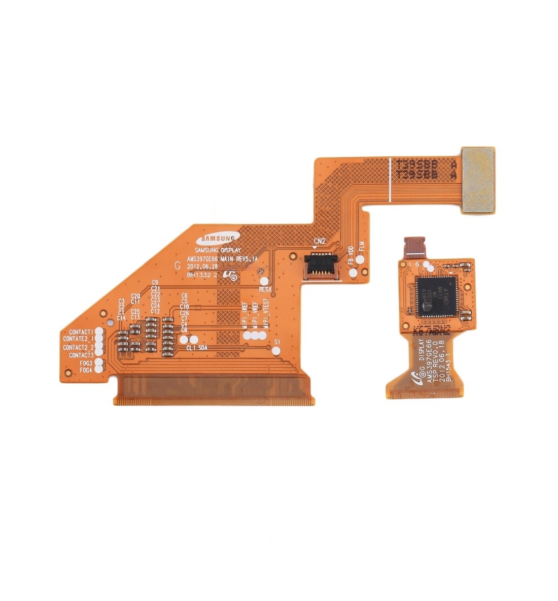 For Galaxy S III Mini / I8190 / I8200 One Pair LCD Connector Flex Cables