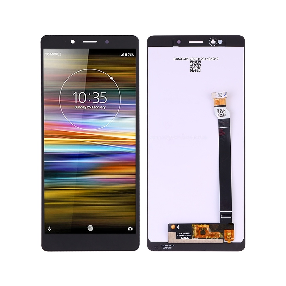 OEM LCD Screen for Sony Xperia L3 with Digitizer Full Assembly(Black)