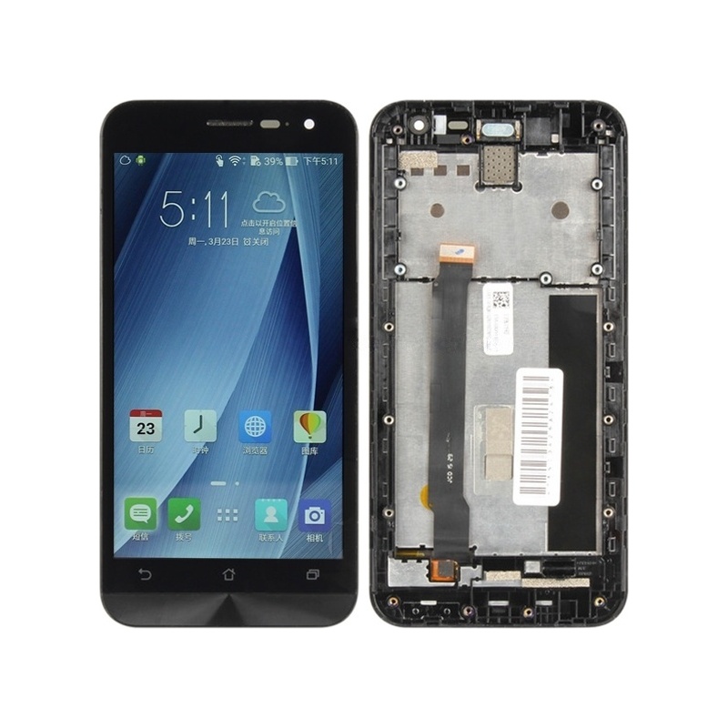 OEM LCD Screen for Asus Zenfone 2 ZE500CL Z00D Digitizer Full Assembly with Frame（Black)