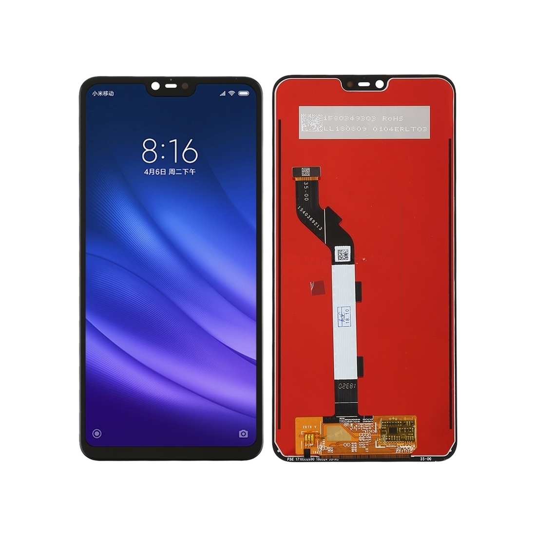 TFT LCD Screen for Xiaomi Mi 8 Lite with Digitizer Full Assembly(Black)