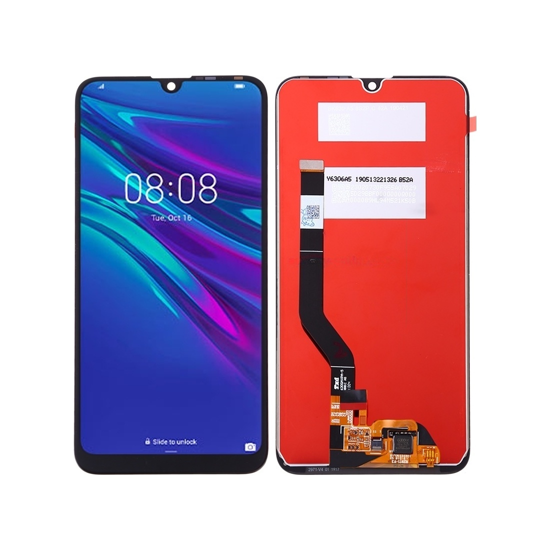 OEM LCD Screen for Huawei Y7 Pro (2019) with Digitizer Full Assembly (Black)