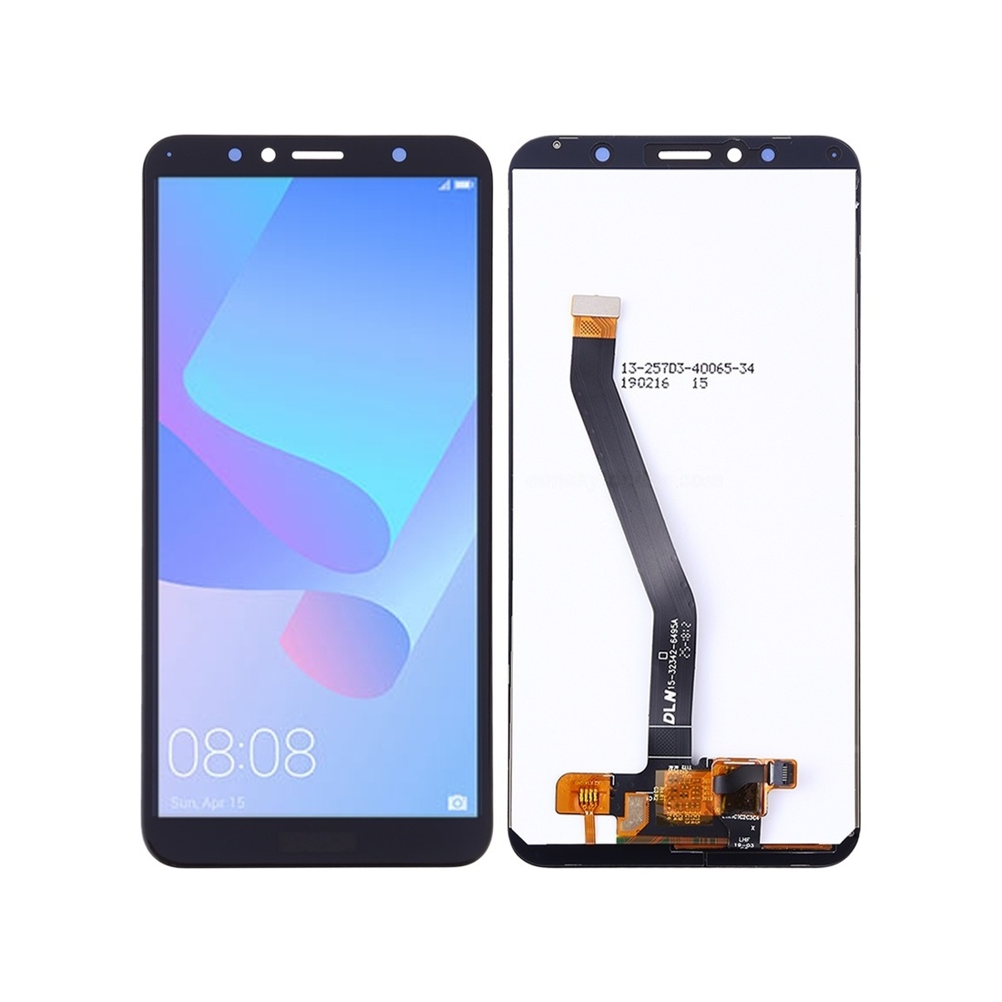 OEM LCD Screen for Huawei Y6 Prime (2018) with Digitizer Full Assembly (Black)